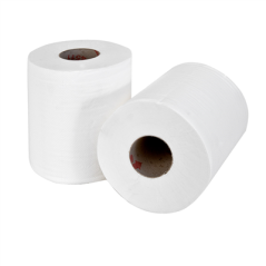 ESSUIE-MAINS "MAXI-BARRIL" ECOLABEL 2 PLIS - 400 FEUILLES  19 G/M2 Ø 19x21,6 CM BLANC OUATE (6 UNITÉ)