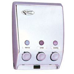 DISTRIBUTEUR SAVON 3 PRODUITS