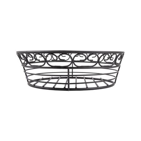BASKET  Ø 20,3x6,3 CM NOIR ACIER (1 UNITÉ)