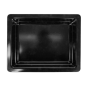 BACS GN 1/2  32,5 x 26 x 6,5 (h) CM NOIR MÉLAMINE (6 UNITÉ)