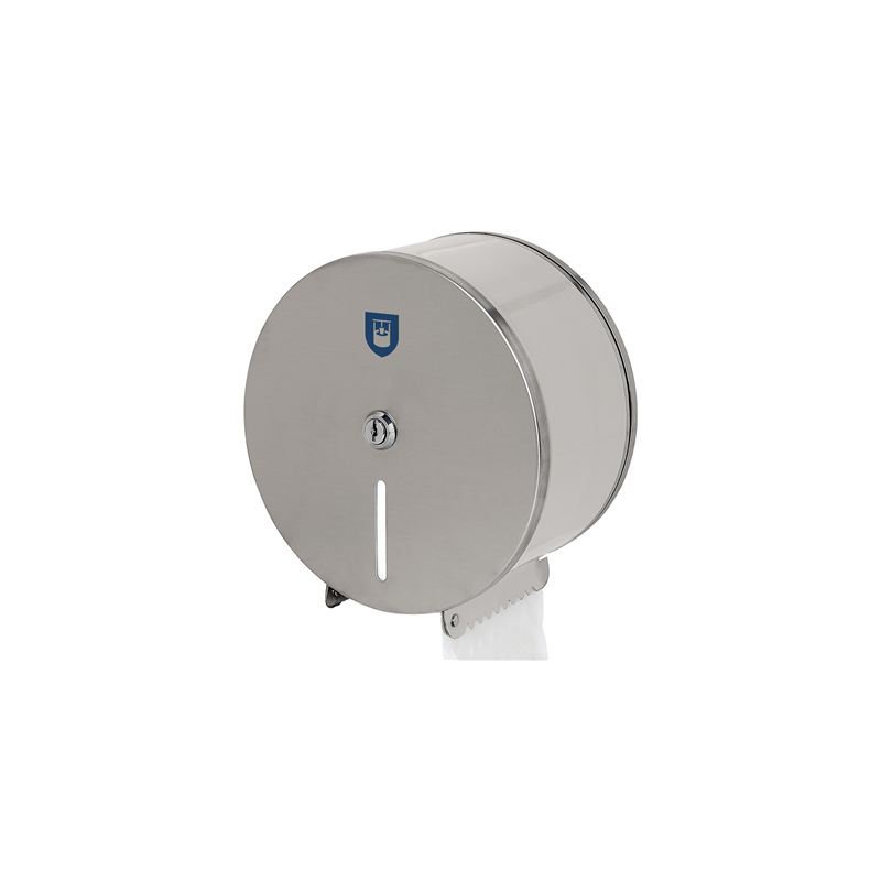 DISTRIBUTEUR HYGIÉNIQUE 'BABY JUMBO'  Ø 25x12 CM ARGENTE INOX (1 UNITÉ)