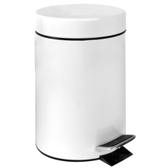 POUBELLE À PEDALE AVEC RÉCEPTACLE INTÉRIEUR