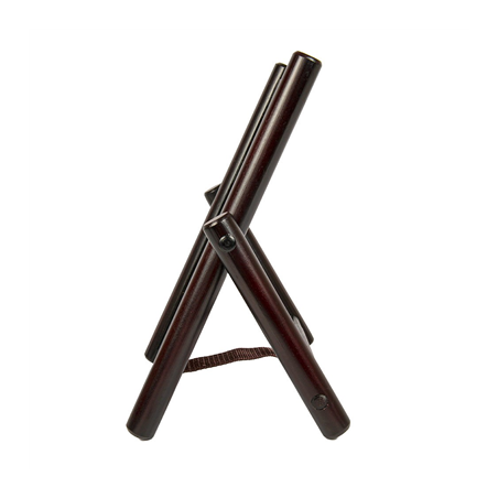 PANNEAU / ARDOISE DE TABLE  32x32 CM NOIR BOIS (1 UNITÉ)