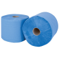 BOBINES BLEU 2 PLIS - 900 FEUILLES  20 G/M2 Ø31x24 CM BLEU OUATE (2 UNITÉ)