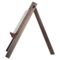 PETIT CHEVALET + ARDOISE  11x15,5 CM BOIS (1 UNITÉ)