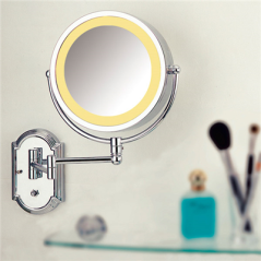 MIROIR BAINS MURAL, 2 FACES 230 V. GROSSISSANTx3