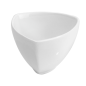 TRIANGULAR BOWL 220 ML 9,6x9,3x6,5 CM BLANC PORCELAINE (6 UNITÉ)