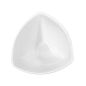 TRIANGULAR BOWL 220 ML 9,6x9,3x6,5 CM BLANC PORCELAINE (6 UNITÉ)