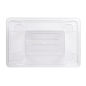 BAC ALIMENTAIRE 18 L 45,6x30,2x22,9 CM TRANSPARENT POLYCARBONATE (1 UNITÉ)