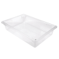 BAC ALIMENTAIRE 30 L 66x46x15 CM TRANSPARENT POLYCARBONATE (1 UNITÉ)