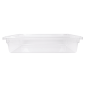 BAC ALIMENTAIRE 30 L 66x46x15 CM TRANSPARENT POLYCARBONATE (1 UNITÉ)