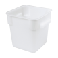 BAC ALIMENTAIRE 8 L 22,5x22,5x23 CM BLANC PP (1 UNITÉ)