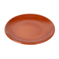 ASSIETTES EN FAÏENCE  Ø 23x2,7 CM MARRON ROUGEATRE CERAMIQUE (12 UNITÉ)