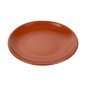 ASSIETTES EN FAÏENCE  Ø 26,2x3 CM MARRON ROUGEATRE CERAMIQUE (12 UNITÉ)