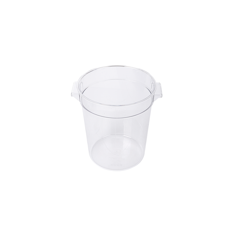 BAC ALIMENTAIRE 4 L Ø 18,4x21,4 CM TRANSPARENT POLYCARBONATE (1 UNITÉ)