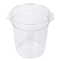 BAC ALIMENTAIRE 4 L Ø 18,4x21,4 CM TRANSPARENT POLYCARBONATE (1 UNITÉ)
