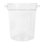 BAC ALIMENTAIRE 4 L Ø 18,4x21,4 CM TRANSPARENT POLYCARBONATE (1 UNITÉ)