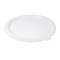 COUVERCLE POUR RÉFÉRENCES 164.91/92  Ø 31,9 CM BLANC PE (1 UNITÉ)
