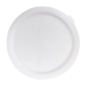 COUVERCLE POUR RÉFÉRENCES 164.91/92  Ø 31,9 CM BLANC PE (1 UNITÉ)