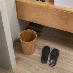 CHAUSSONS 28x11 CM NOIR SPUNBOND (500 UNITÉ)