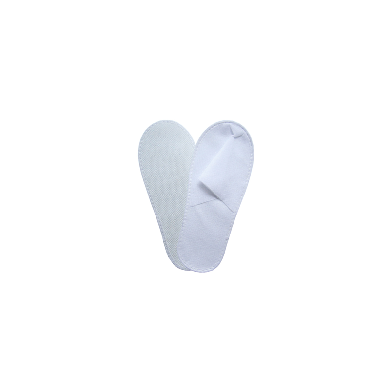 CHAUSSONS  28x11 CM BLANC SPUNBOND (500 UNITÉ)