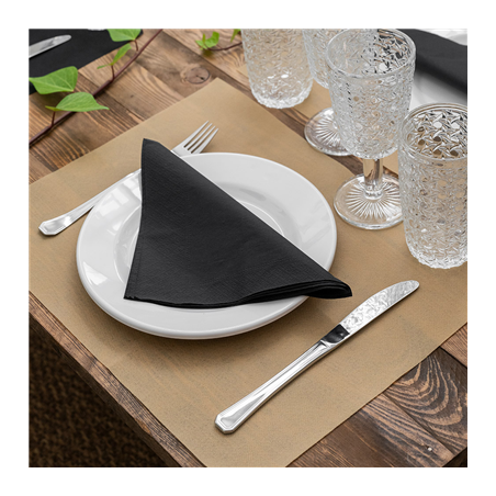 SETS DE TABLE 'SPUNBOND' 60 G/M2 30x40 CM SABLE PP (800 UNITÉ)