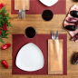 SETS DE TABLE 'SPUNBOND' 60 G/M2 30x40 CM BORDEAUX PP (800 UNITÉ)