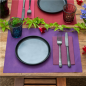 SETS DE TABLE 'SPUNBOND' 60 G/M2 30x40 CM VIOLET PP (800 UNITÉ)
