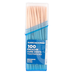 BOÎTES DE 100 CURE-DENTS RONDS