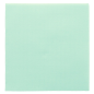SERVIETTES ECOLABEL 'DOUBLE POINT' 18 G/M2 33x33 CM VERT D'EAU OUATE (1200 UNITÉ)