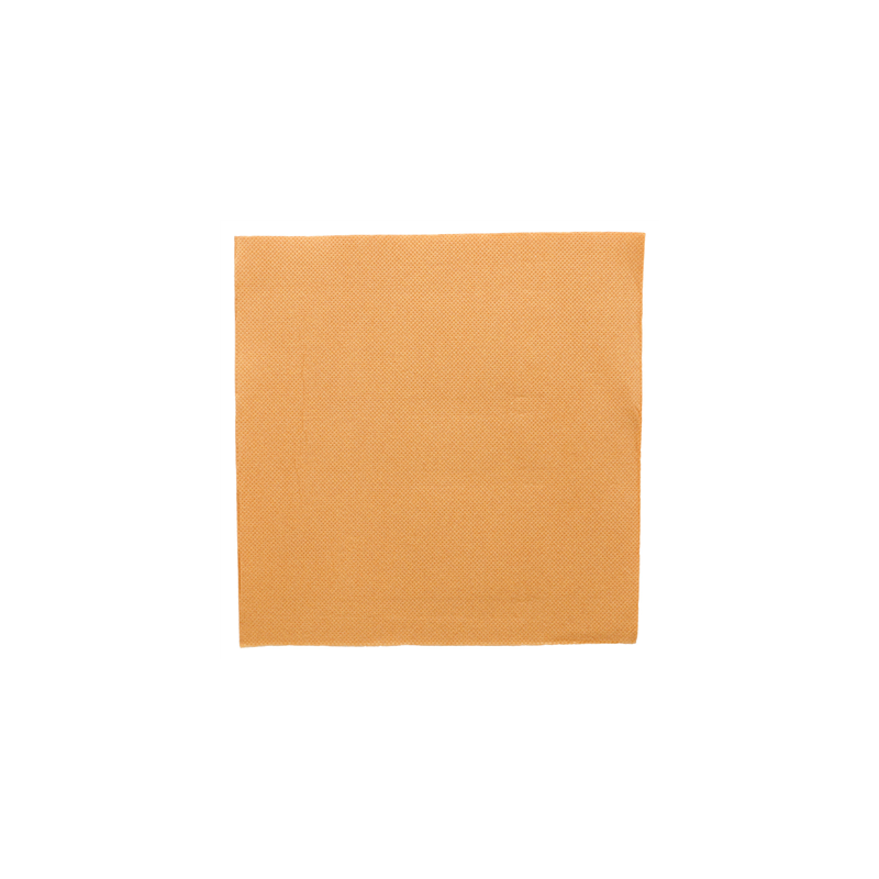 SERVIETTES ECOLABEL 'DOUBLE POINT' 18 G/M2 39x39 CM CARAMEL OUATE (1200 UNITÉ)