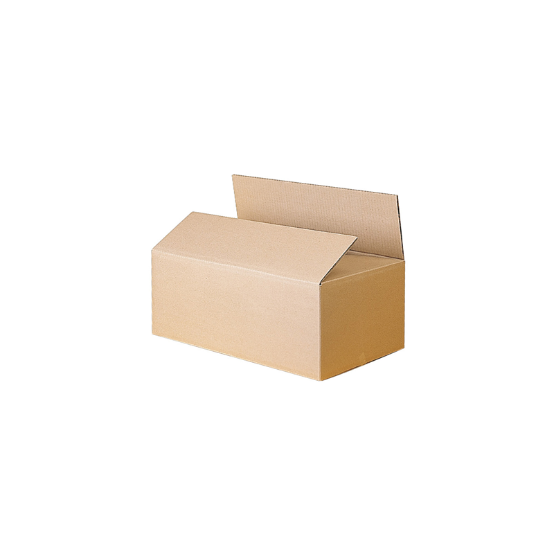 BOITE CARTON ONDULE - DOUBLE CANAL  561 G/M2 60x40x40 CM NATUREL CARTON (15 UNITÉ)