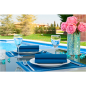 SERVIETTES  55 G/M2 40x40 CM BLEU MARINE AIRLAID (700 UNITÉ)