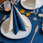 SERVIETTES  55 G/M2 40x40 CM BLEU MARINE AIRLAID (700 UNITÉ)