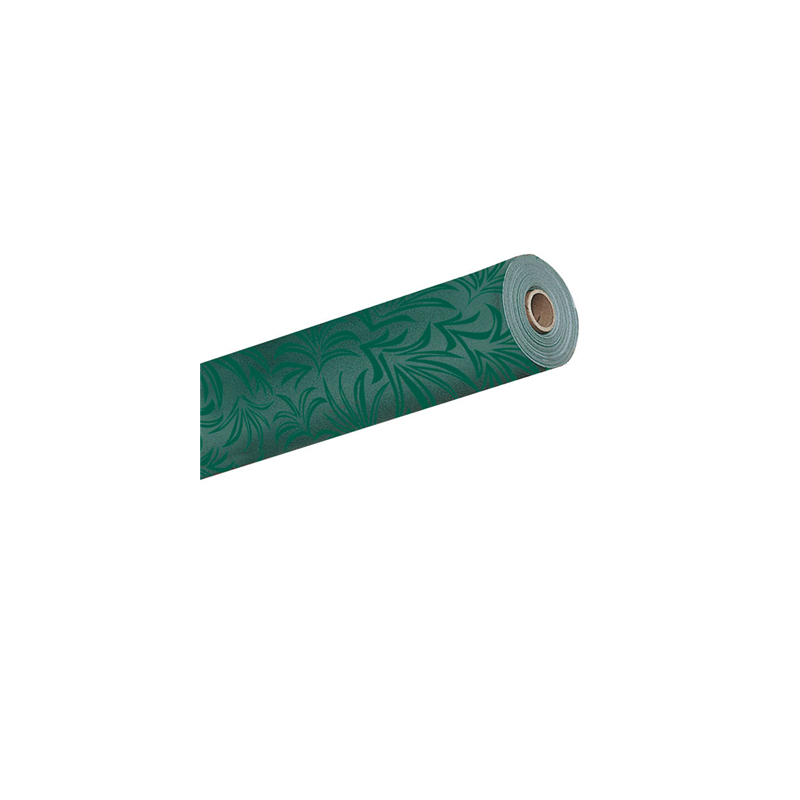NAPPE EN ROULEAU "PARK AVENUE"  55 G/M2 1,18x40 M VERT JAGUAR AIRLAID (1 UNITÉ)