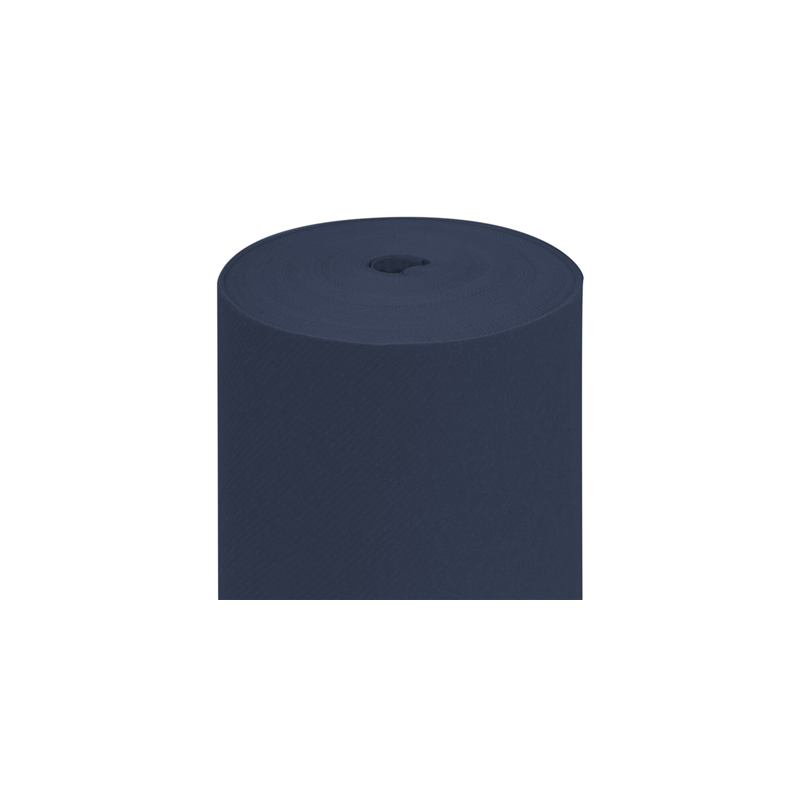 NAPPE EN ROULEAU  55 G/M2 1,20x50 M BLEU MARINE AIRLAID (1 UNITÉ)