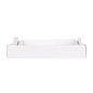 PLATEAUX REGROUPER  390 G/M2 54,5x38,5x9,5 CM BLANC CARTON (50 UNITÉ)