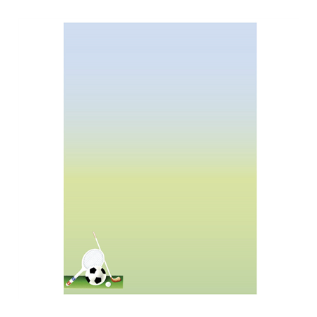 FEUILLES DIN A-4 "SPORTS"