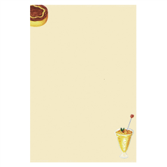 FEUILLES DIN A-4 "DESSERTS"