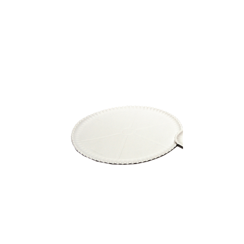 ASSIETTES  300 G/M2 Ø 33 CM BLANC CARTON (200 UNITÉ)