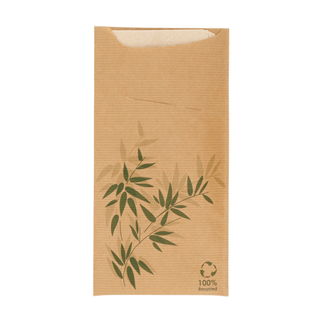 SACS COUVERTS + SERVIETTE