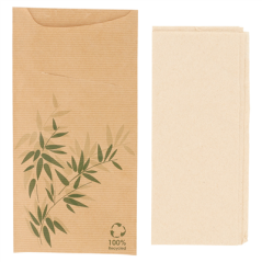 SACS COUVERTS + SERVIETTE