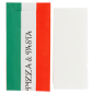 SACS COUVERTS + SERVIETTE 'JUST IN TIME - PIZZA & PASTA' 90 + 10PE G/M2 11,2x22,5 CM BLANC CELLULOSE (400 UNITÉ)