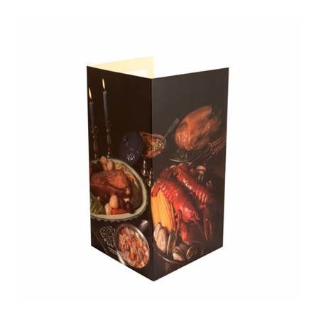 CARTE EN 3 VOLETS "HOMARD"
