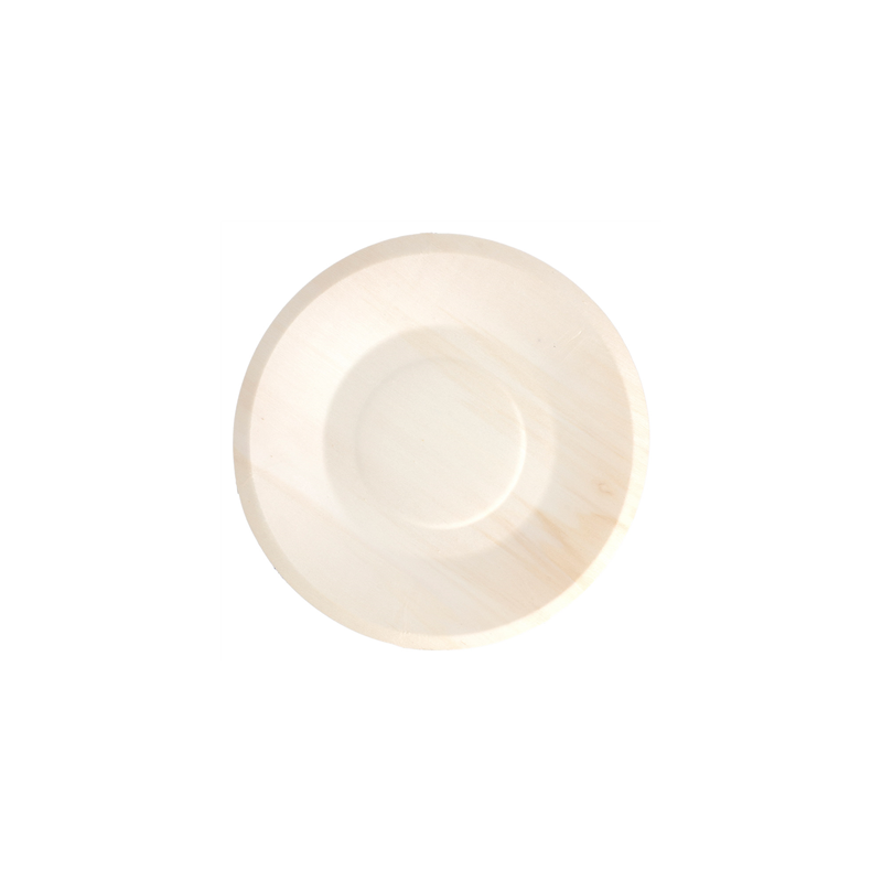 ASSIETTES RONDES 'WOOD'  Ø 19x1,5 CM NATUREL BOIS (50 UNITÉ)