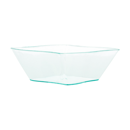 MISES EN BOUCHE RÉUTILISABLES "ÉTOILE"  9x9x3,5 CM VERT D'EAU PS (600 UNITÉ)