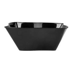 MISES EN BOUCHE RÉUTILISABLES "ÉTOILE" 150 ML 9x9x3,5 CM NOIR PS (600 UNITÉ)