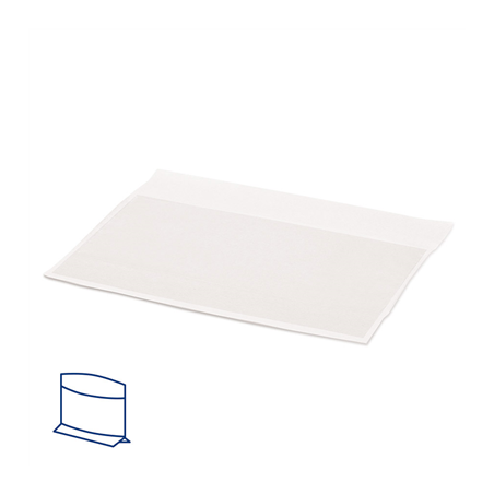 RÉCIPIENTS AVEC BASE ET FENÊTRE 'KANGOO PACK' 40 G/M2 + 15 PP 14+3x16/12 CM BLANC KRAFT (100 UNITÉ)