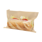 DELI PACK  35 G/M2 + 13 PP 24x19/17 CM NATUREL KRAFT (500 UNITÉ)