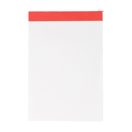 BLOCS NOTES (1/8) 80 FEUILLES  10,5x15,7 CM BLANC PAPIER (120 UNITÉ)